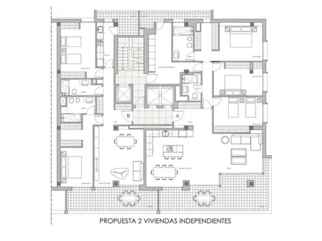 Venta de piso en Avenida Doctor Gadea, 1, Alicante / Alacant
 plan 2