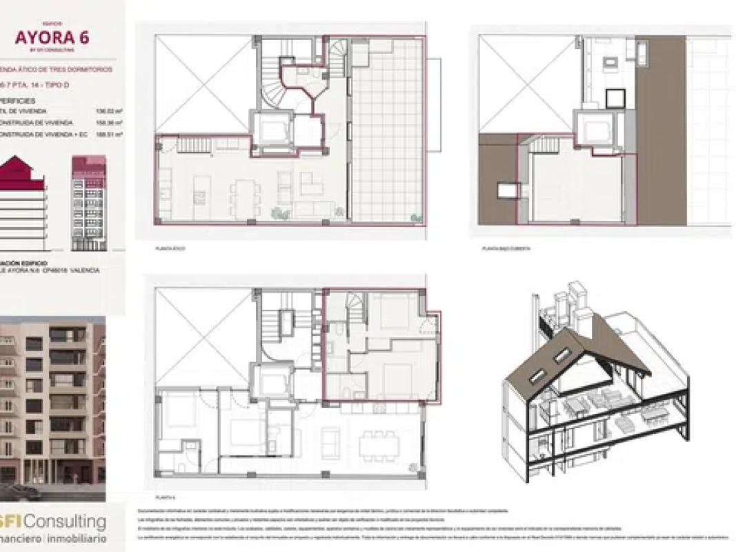 Obra nueva AYORA 6 en València (Revista) plan 1