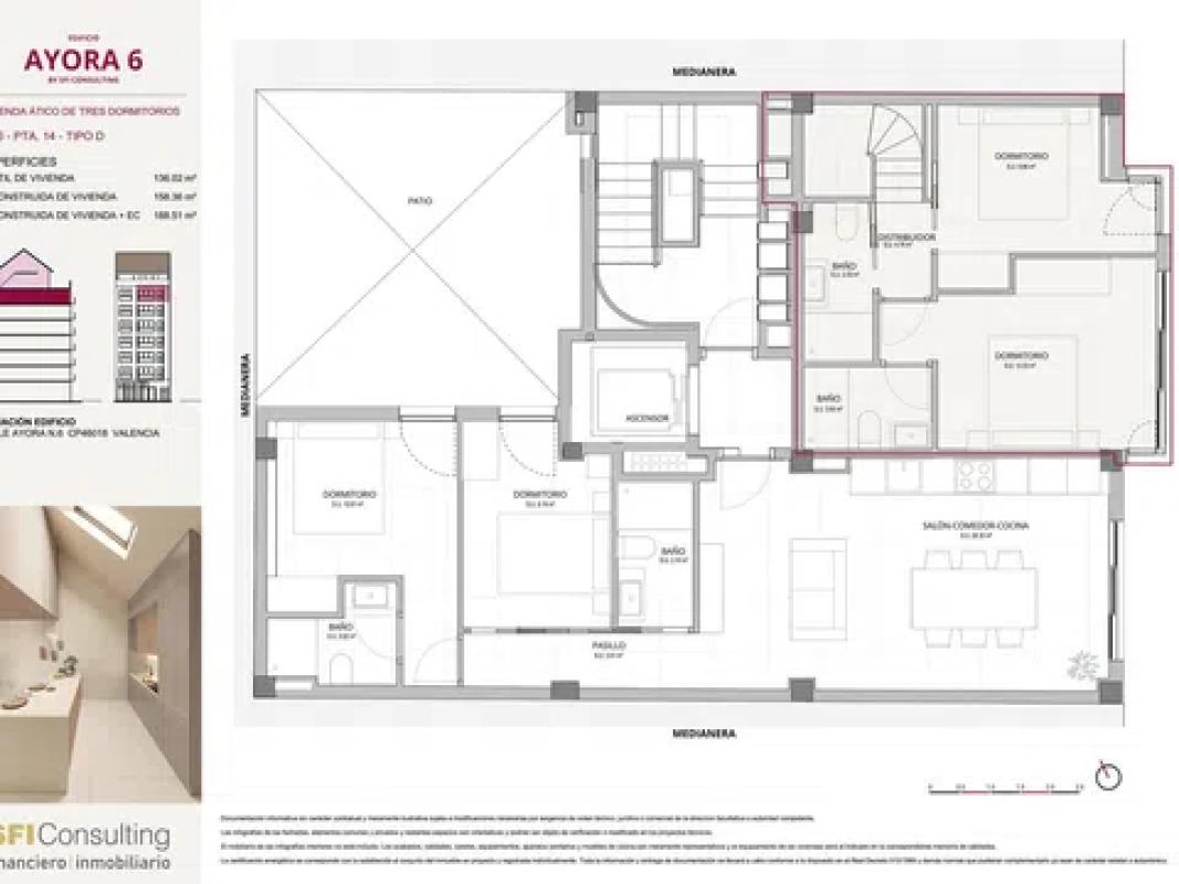 Obra nueva AYORA 6 en València (Revista) plan 3