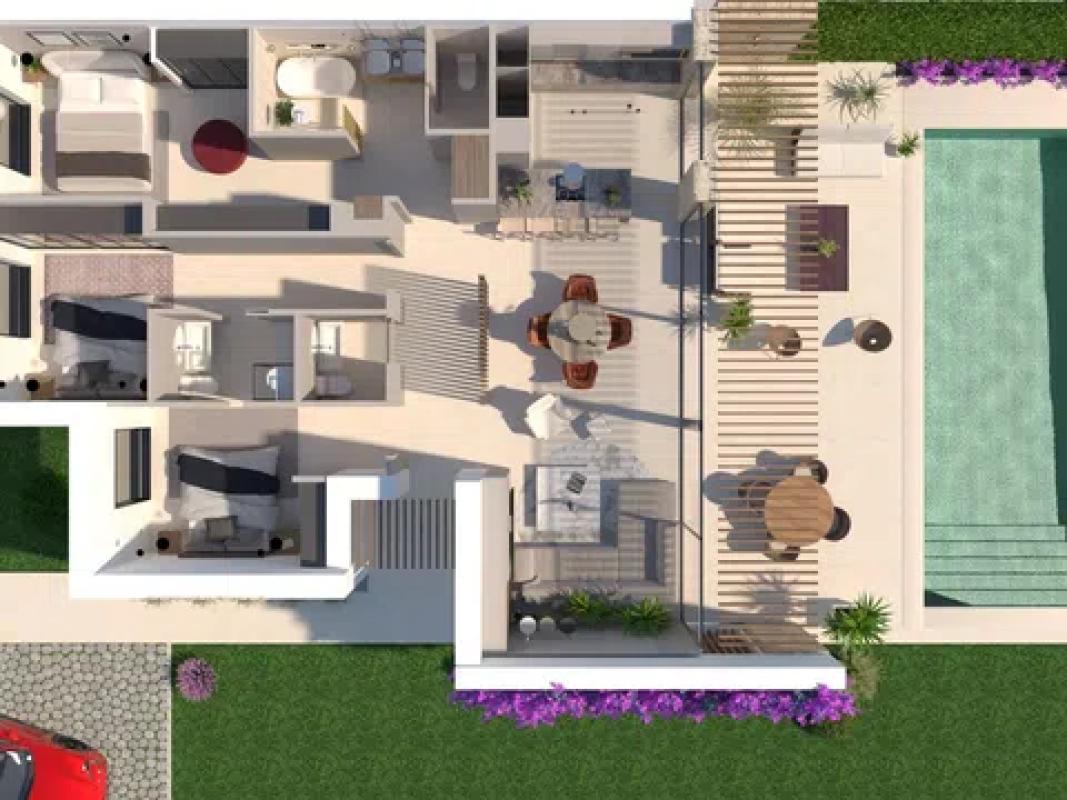 Obra nueva El Bosque Golf Village en Chiva (Revista) plan 2
