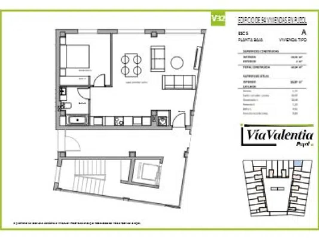 Obra nueva VÍA VALENTIA en Puçol (Revista) plan 1