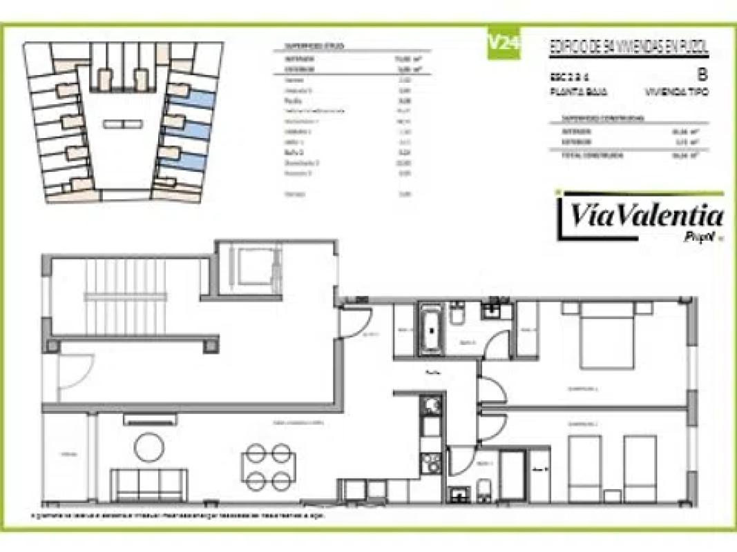 Obra nueva VÍA VALENTIA en Puçol (Revista) plan 3