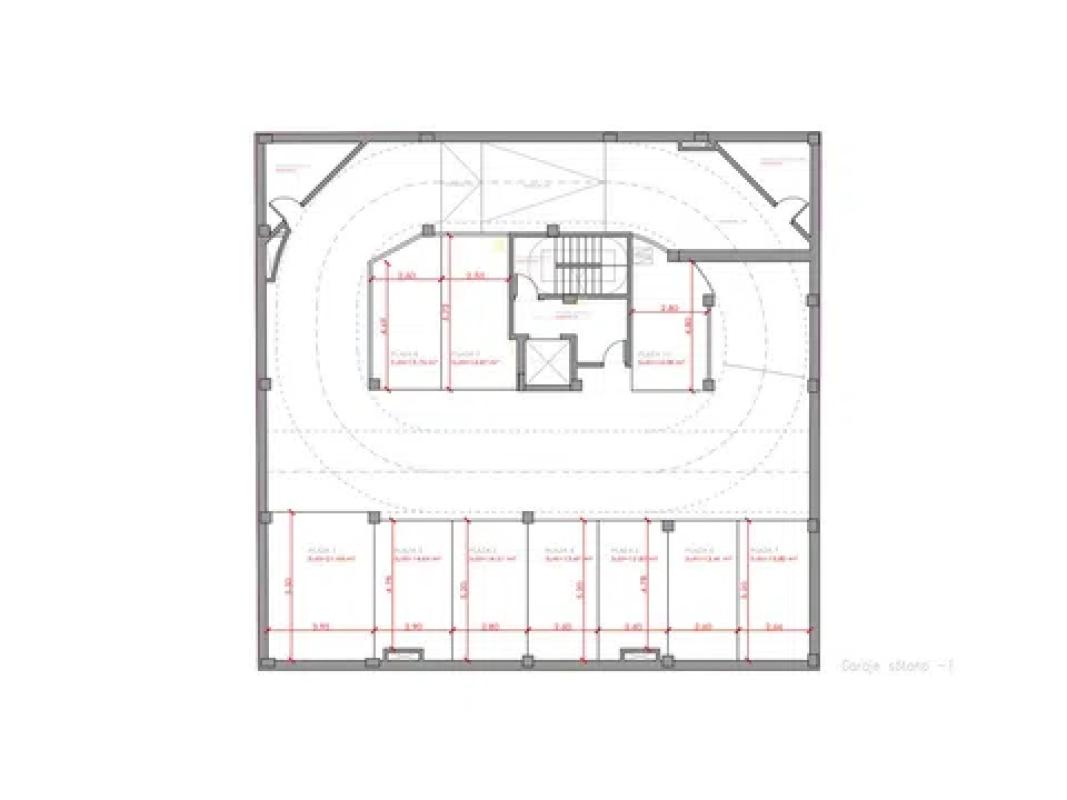 Nowa nieruchomość Marqués de Montortal 16 w Walencja plan 1