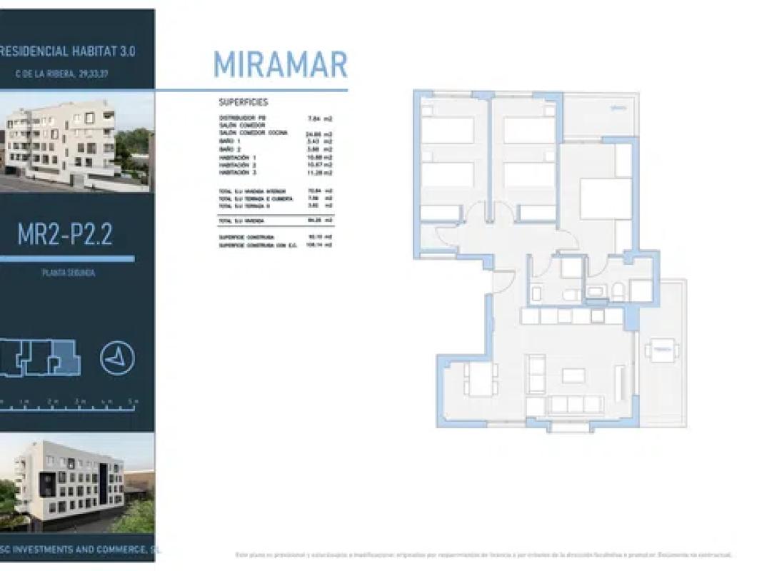Venta de duplex en De la Ribera, 33, Miramar plan 6