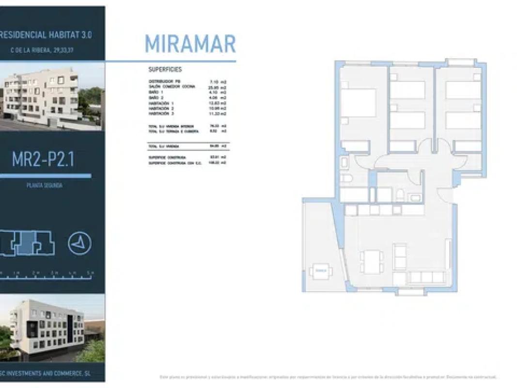 Venta de duplex en De la Ribera, 33, Miramar plan 10