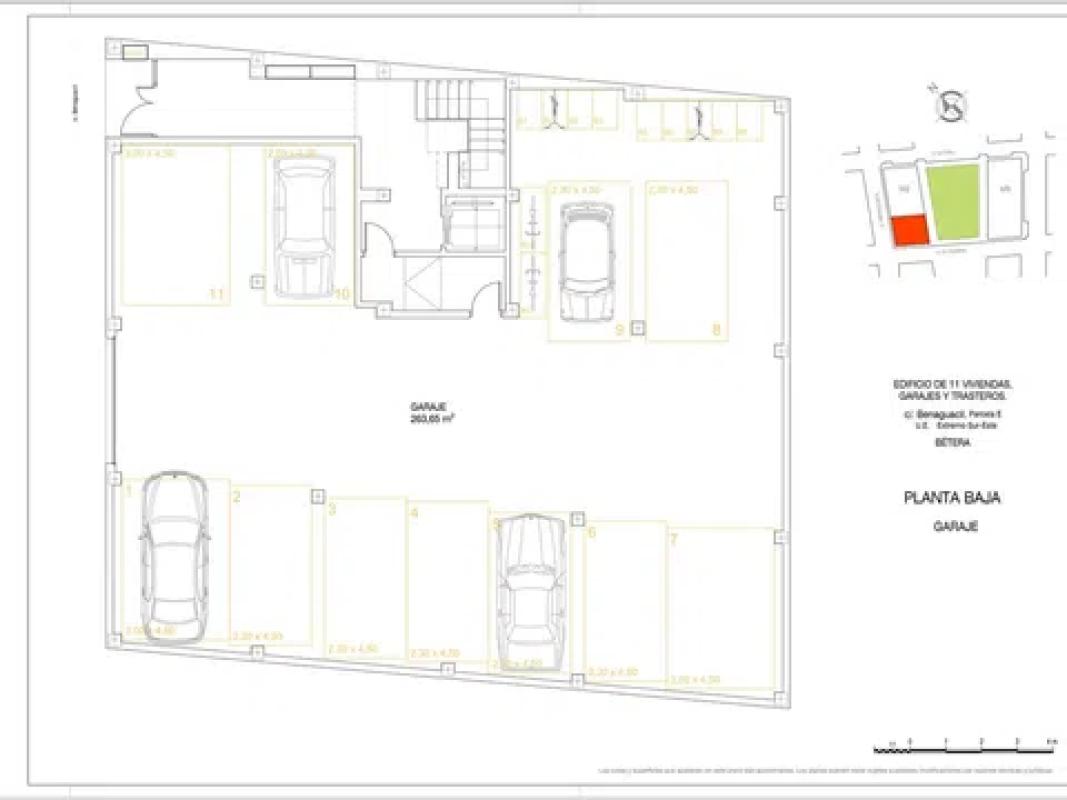 Obra nueva Edificio Sierra XIV en Bétera (Revista) plan 1