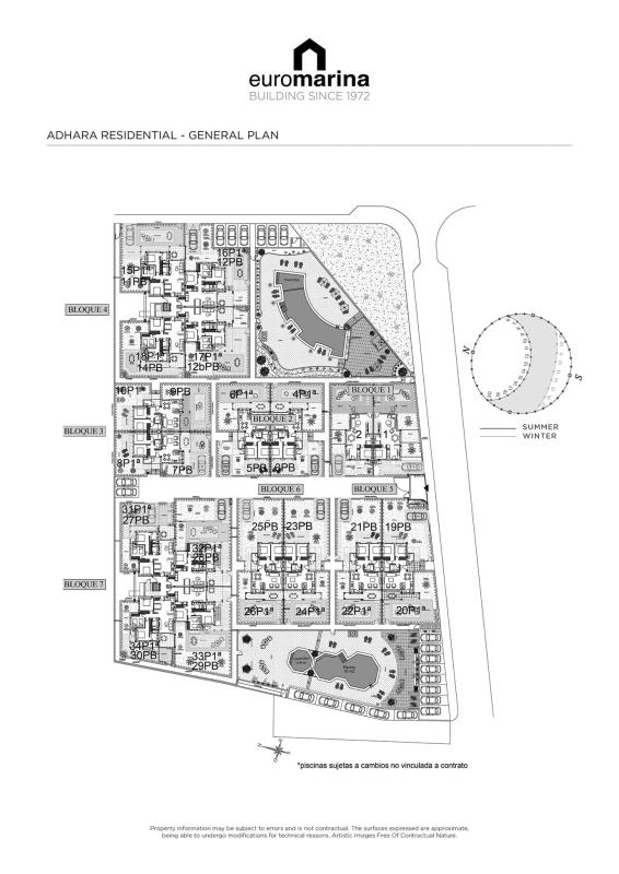 Residencial Adhara piso, Rojales
 plan 1