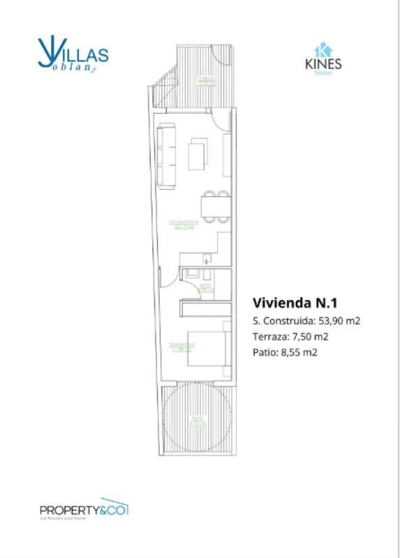 Villas Joblán II, San Pedro del Pinatar
plan 1