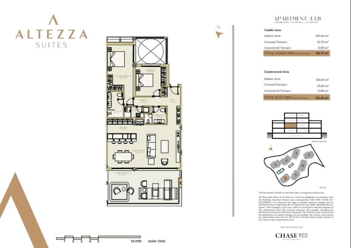 Sprzedaż mieszkania w Del Reloj, 3, Estepona
plan 1