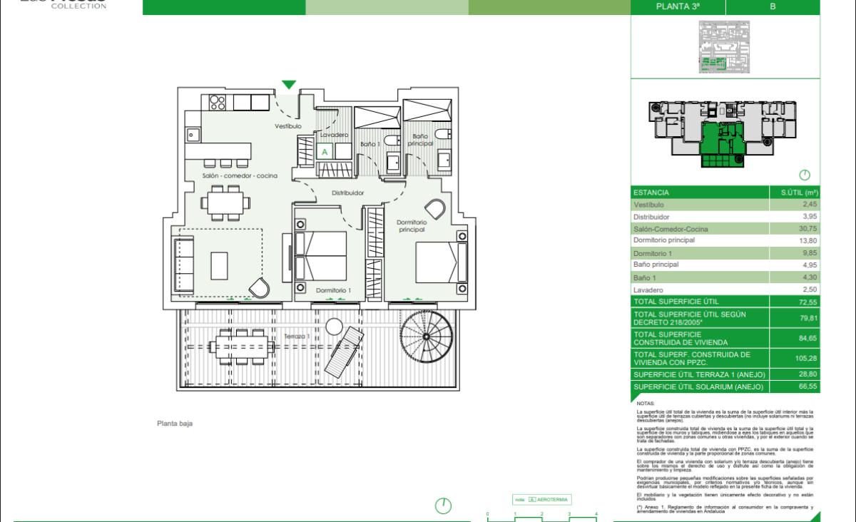 Venta de ático en  Calle República Checa, Estepona plan 4
