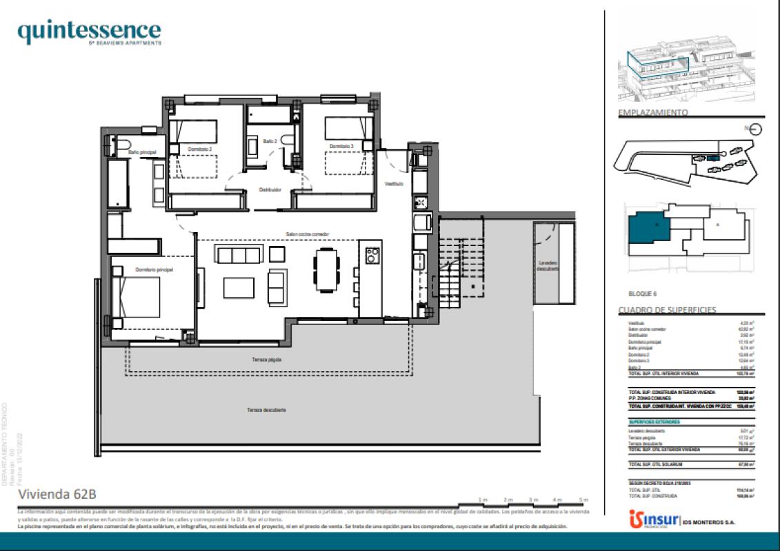Penthouse sale in Urbanización Altos de los Monteros s/n, Marbella plan 1