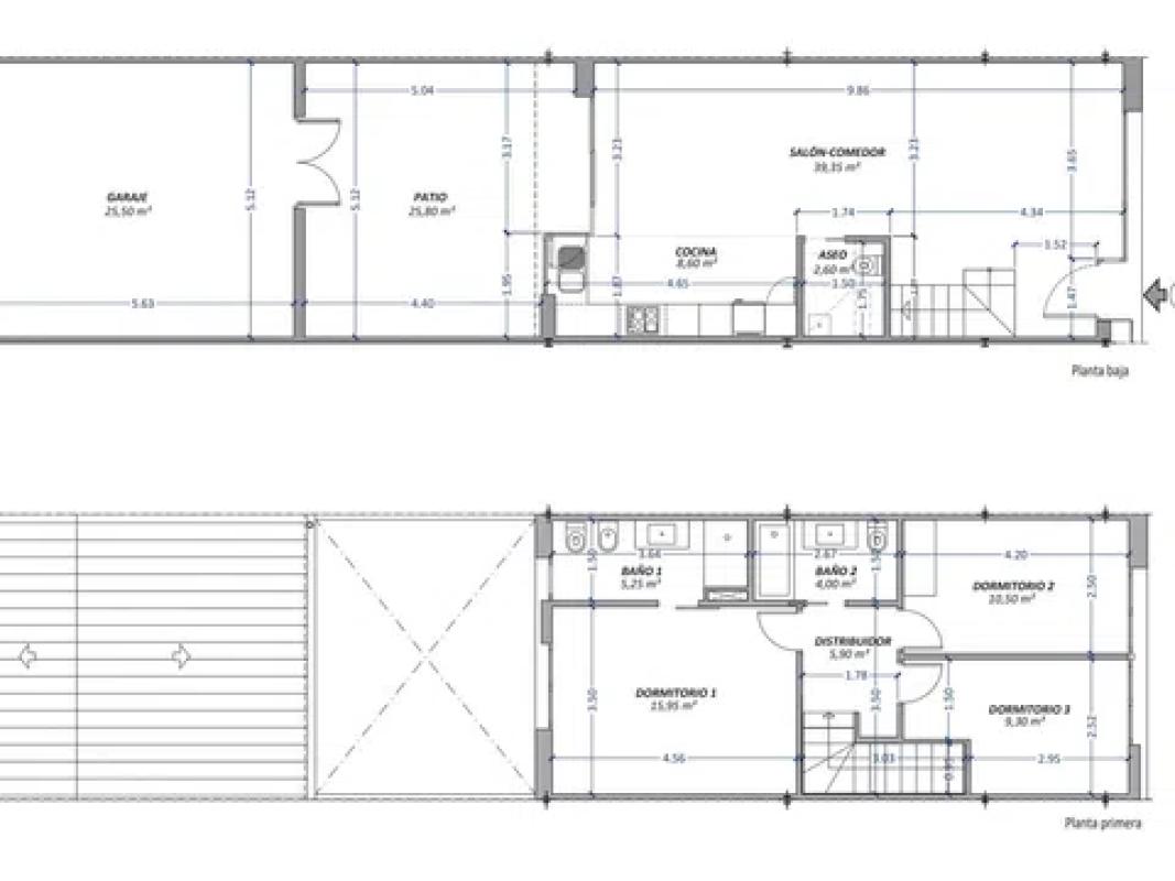 Venta de chalet adosado en  Calle ESCRITORA ALICIA JIMENEZ BARLETT ESQUINA C/ARAGON s/n , Almansa plan 1