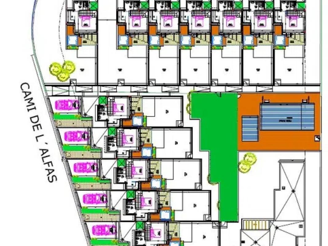 Venta de chalet independiente en Avenida del Camí de L'Alfás, 24, Finestrat
 plan 2