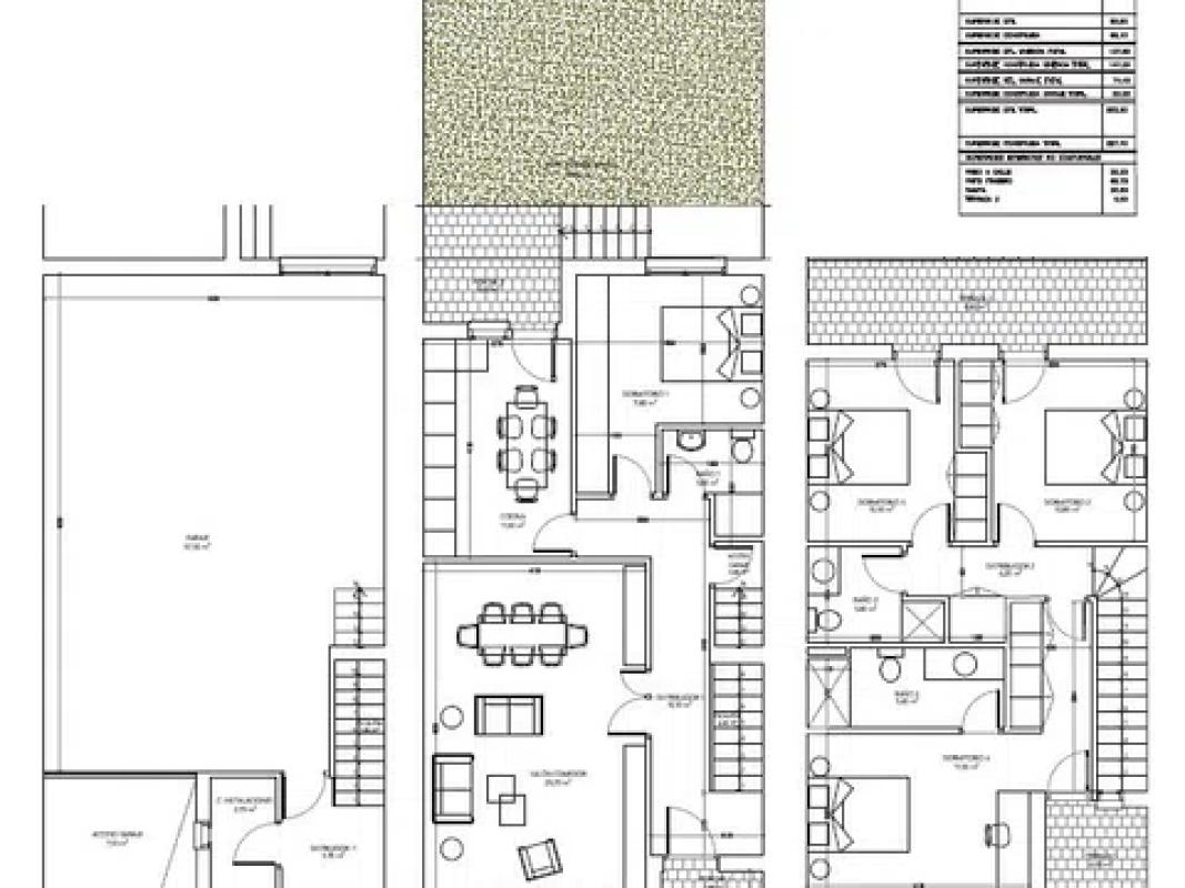 Obra nueva CALLE MAGNOLIO en Ávila (Revista) plan 1