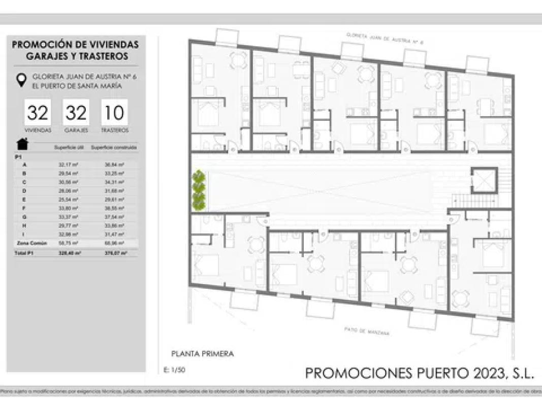 Obra nueva JUAN DE AUSTRIA Nº 6 en El Puerto de Santa María (Revista) plan 2