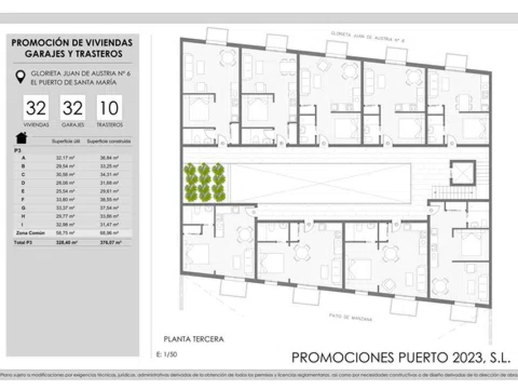 Obra nueva JUAN DE AUSTRIA Nº 6 en El Puerto de Santa María (Revista) plan 5
