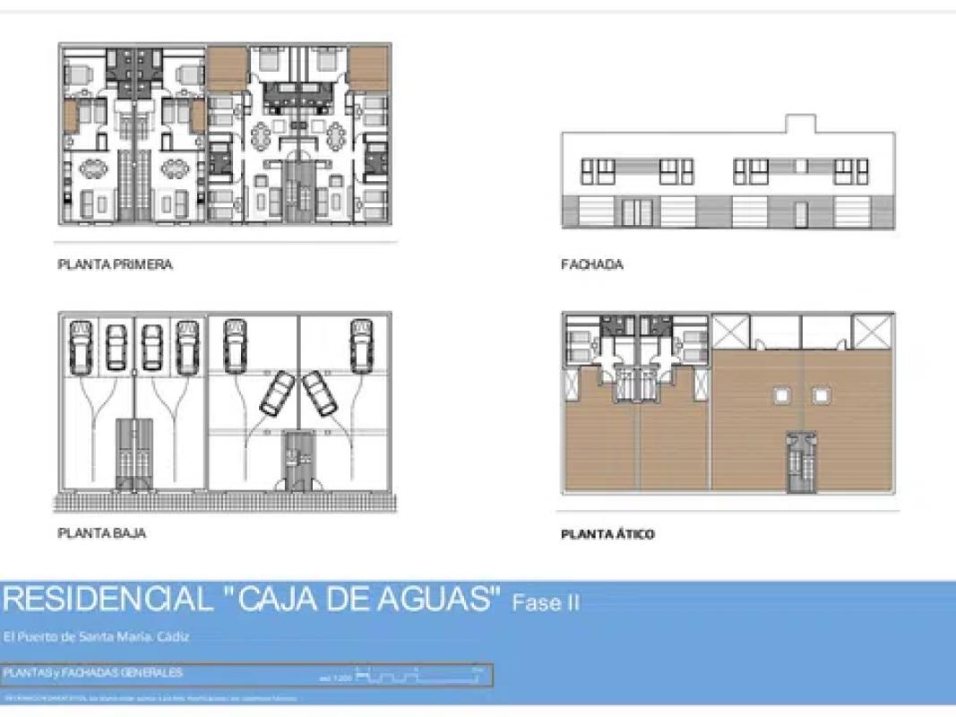Obra nueva Residencial Caja de Aguas. Fase II en El Puerto de Santa María (Revista) plan 1