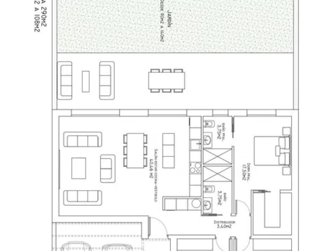 Venta de chalet adosado en  Calle las Eras, 24 , Poblete plan 4