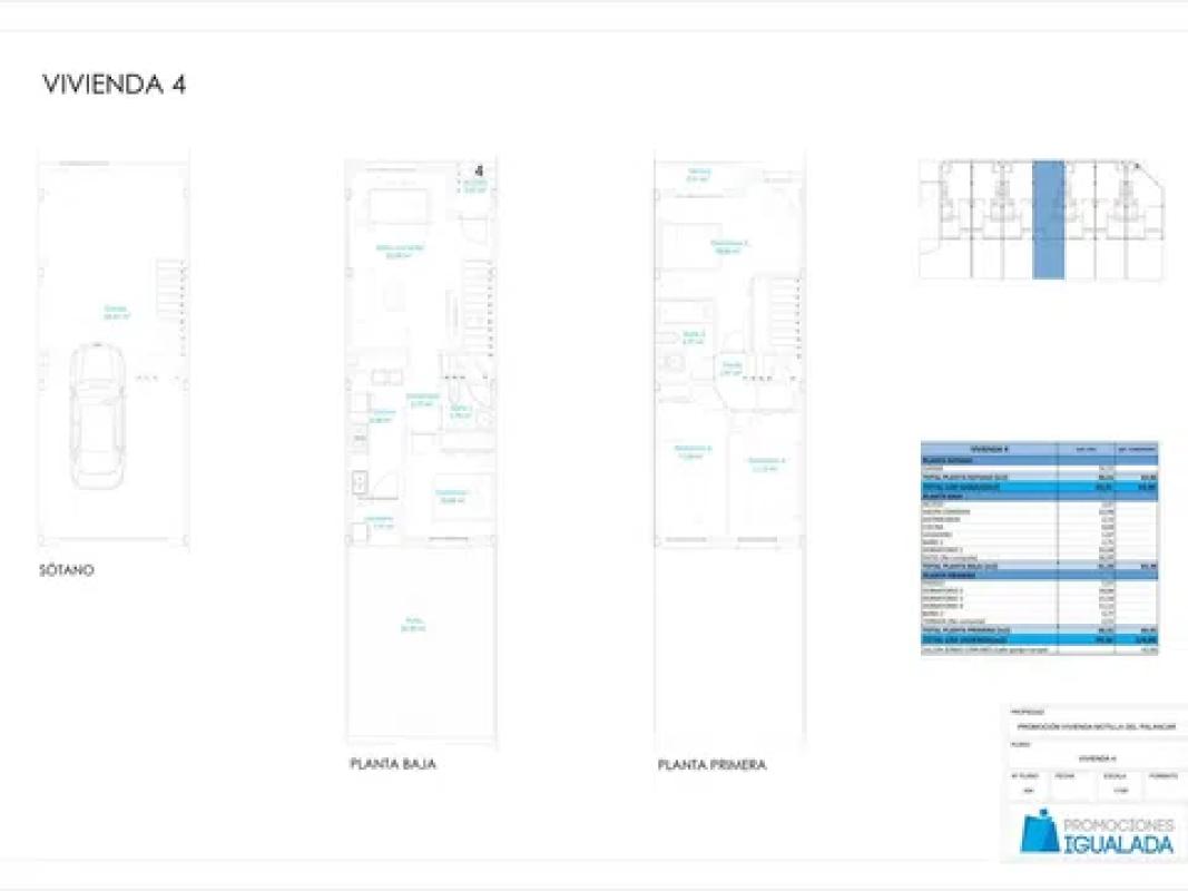 Venta de chalet adosado en  Calle Hospital, 28 , Motilla del Palancar plan 1