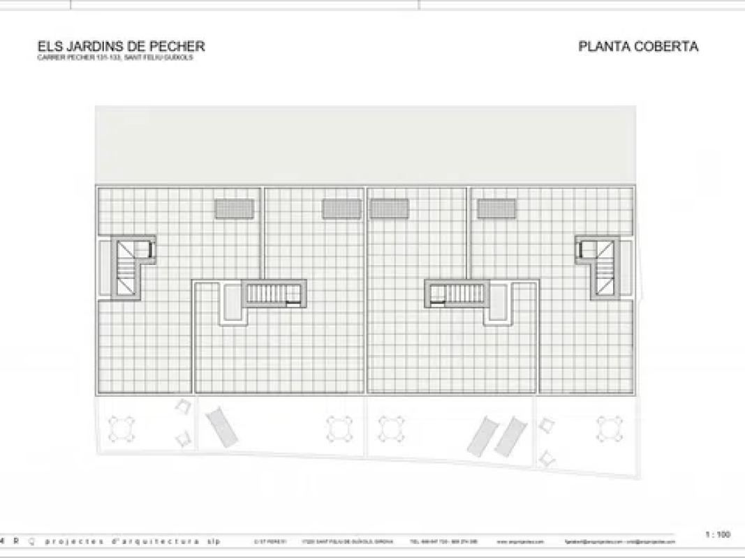 Obra nueva Els Jardins de Pecher en Sant Feliu de Guíxols (Revista) plan 4