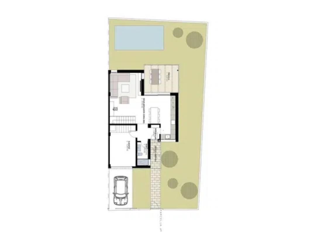 Obra nueva Cases Vilafant Fase I en Figueres (Revista) plan 1
