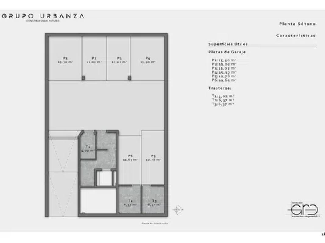 Obra nueva Edificio El Viso en Armilla (Revista) plan 1