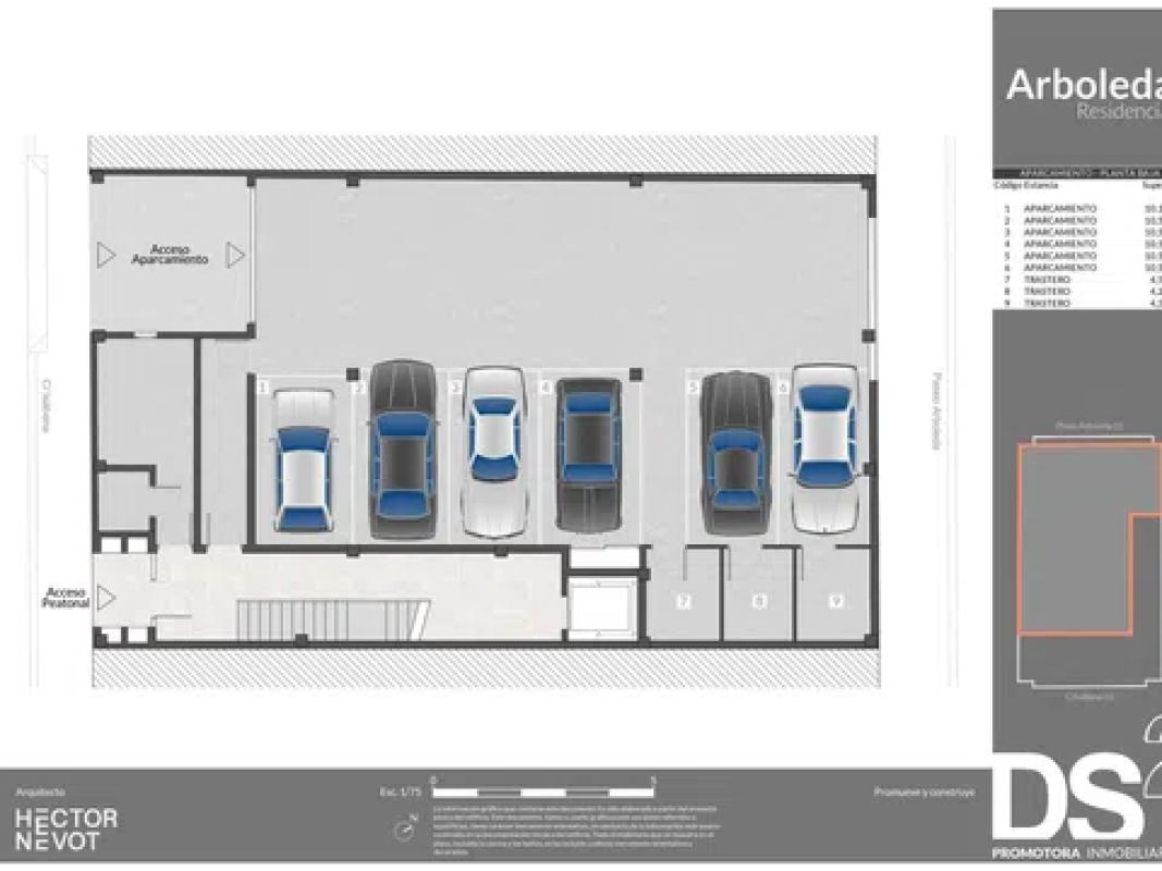 Obra nueva Arboleda Residencial en Monzon (Revista) plan 1