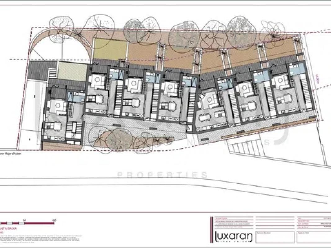 Obra nueva Calle Sant Quirgo en Aubert (Revista) plan 3