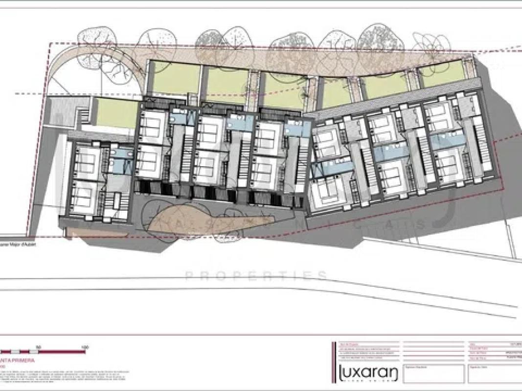 Obra nueva Calle Sant Quirgo en Aubert (Revista) plan 5