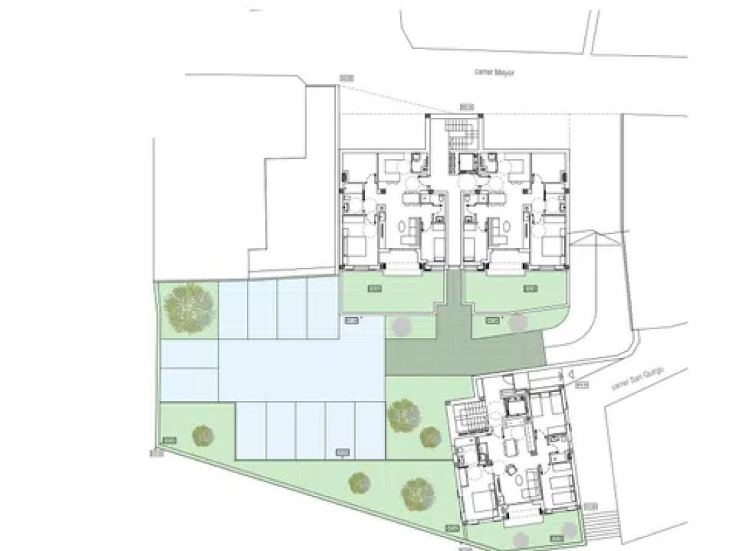 Obra nueva COTO DE LA BERNARDA EN AUBERT en Aubert (Revista) plan 1