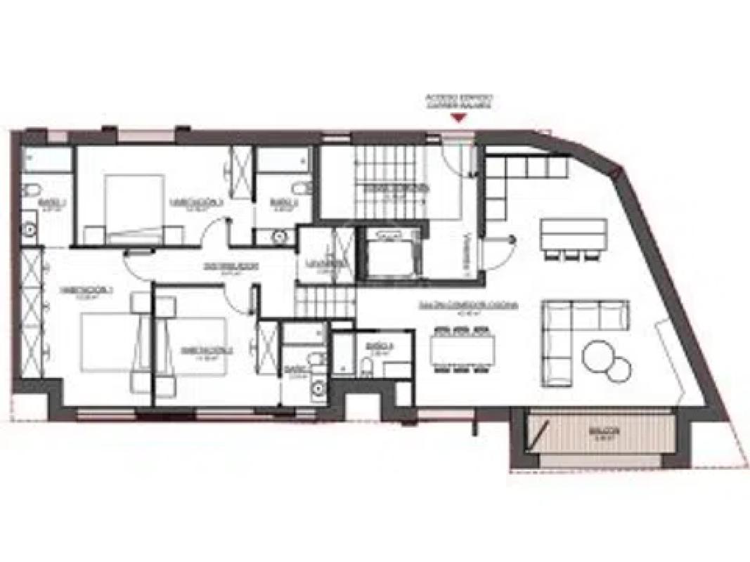 Obra nueva ERA CUMA RESIDENCIAL SALARDÚ en Salardú (Revista) plan 2