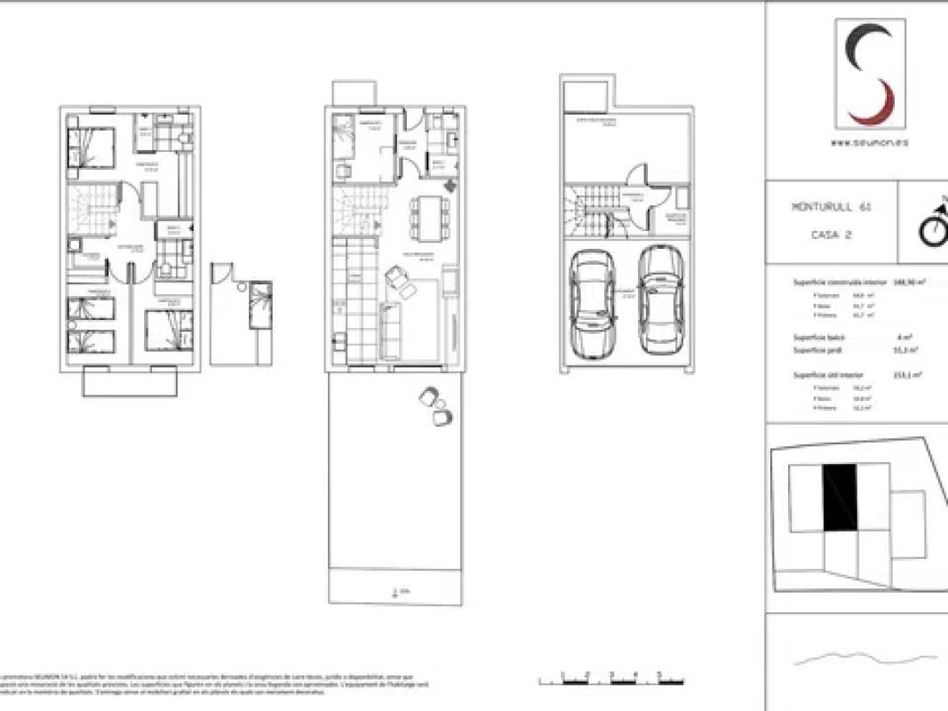 Obra nueva Monturull en La Seu d'Urgell (Revista) plan 1