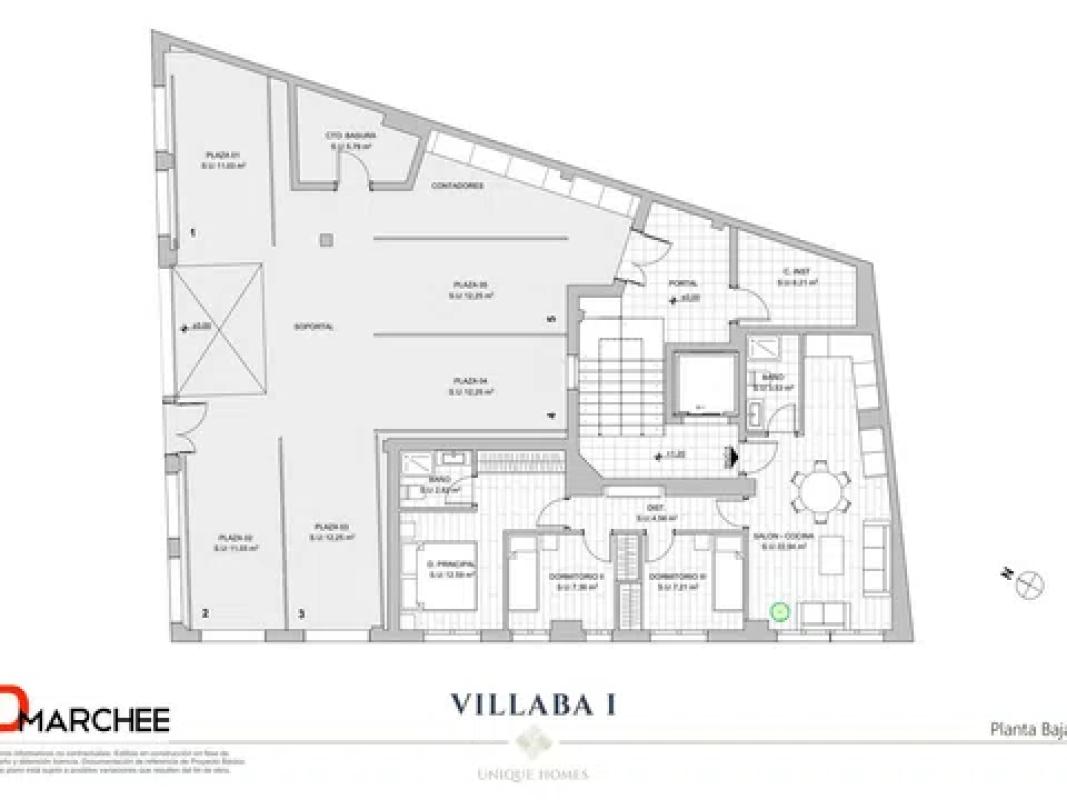 Obra nueva Vicente Carballal en Madrid (Revista) plan 1