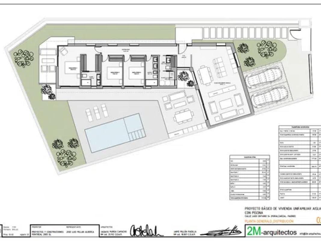 Obra nueva VILA LOS LAGOS en Moralzarzal (Revista) plan 1