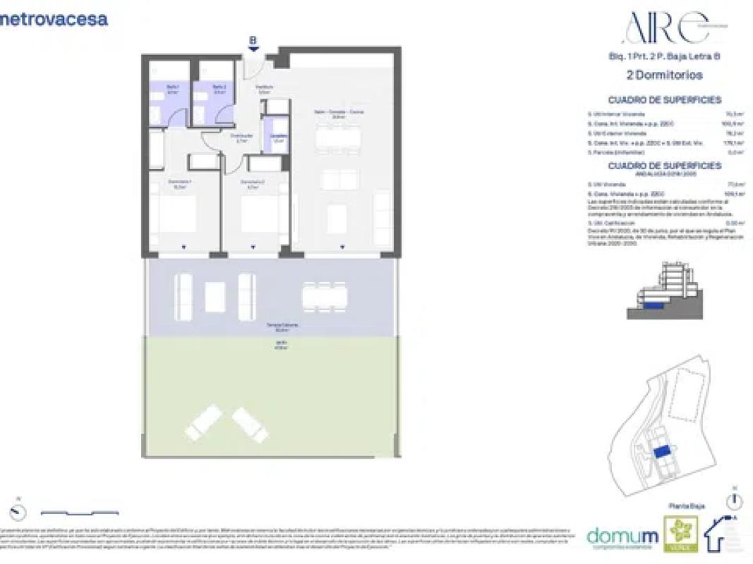 Продажа квартиры на Calle Padre Luis Garcia Cerezo s/n, Эстепона
 plan 12