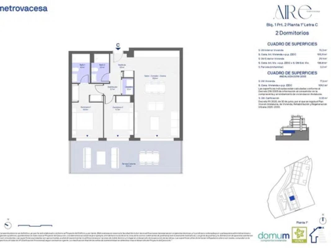 Продажа квартиры на Calle Padre Luis Garcia Cerezo s/n, Эстепона
 plan 14