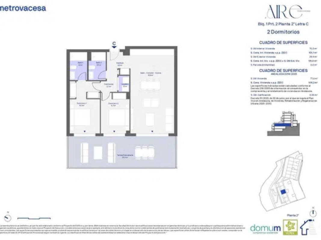 Продажа квартиры на Calle Padre Luis Garcia Cerezo s/n, Эстепона
 plan 16