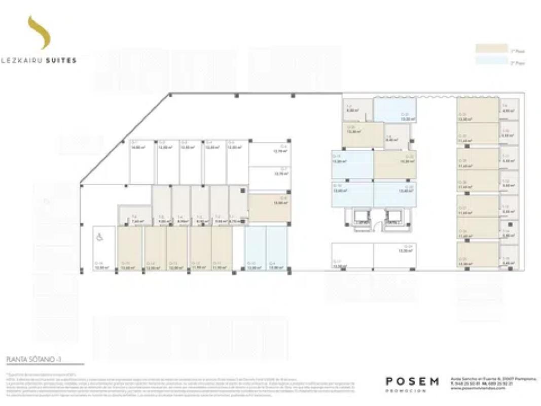 Obra nueva LEZKAIRU SUITES en Pamplona/Iruña (Revista) plan 2