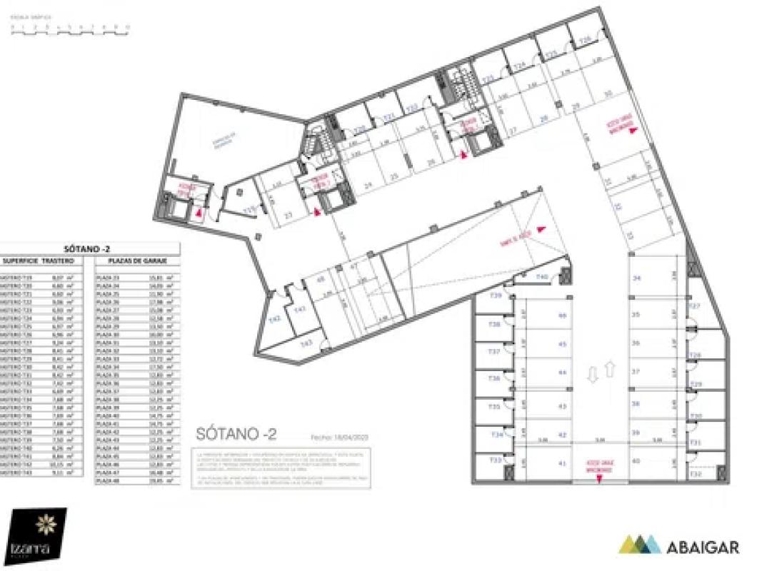 Obra nueva IZARRA PLAZA en Estella (Revista) plan 1
