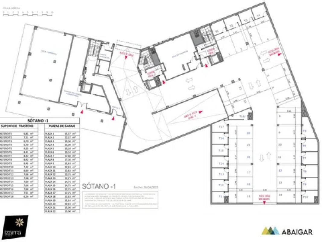 Obra nueva IZARRA PLAZA en Estella (Revista) plan 2