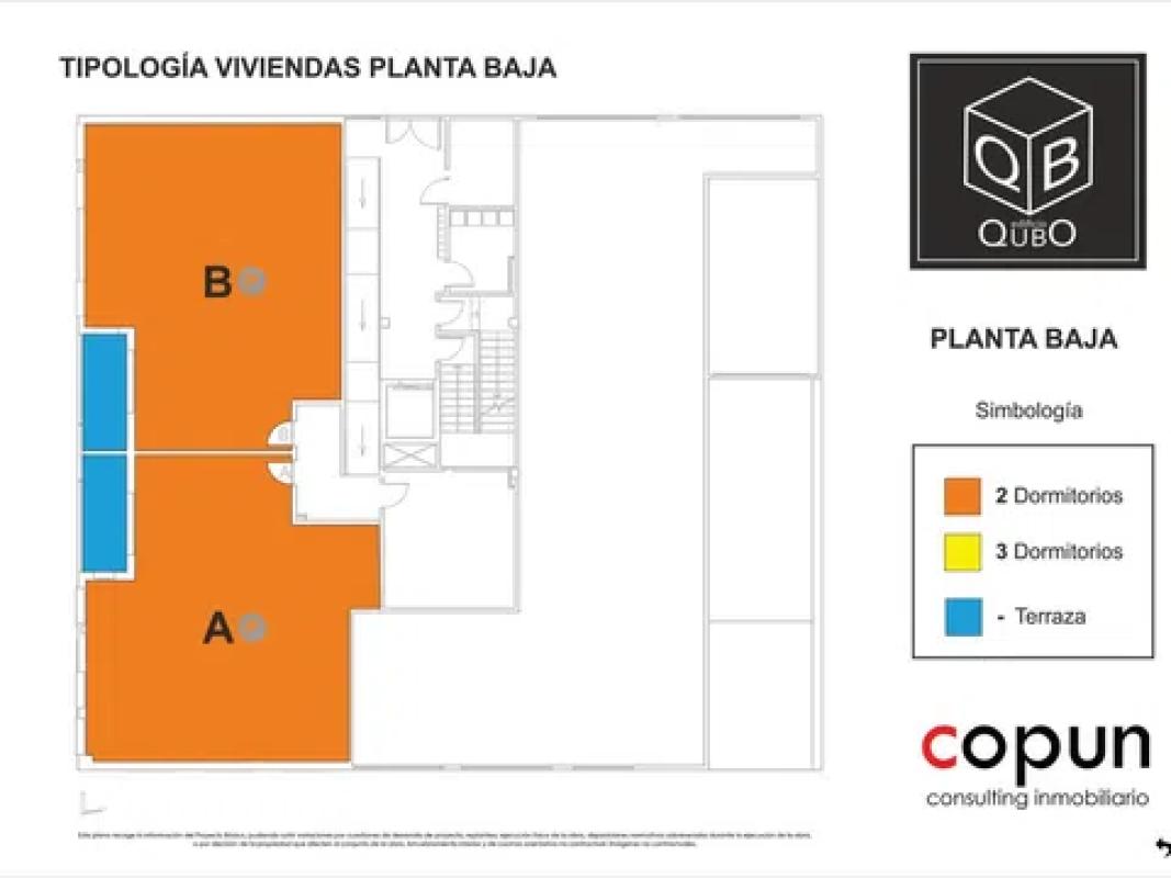 Obra nueva EDIFICIO QUBO en Siero (Revista) plan 3