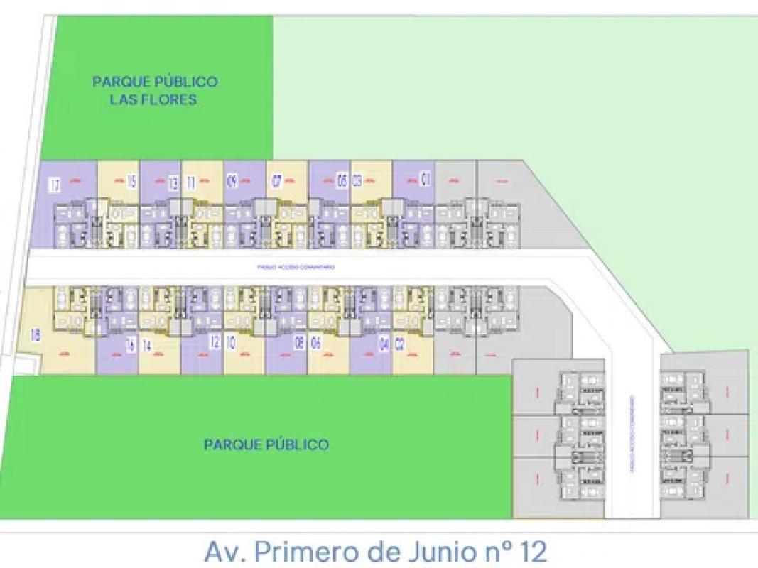 Venta de chalet adosado en Avenida Primero de Junio, 12 , Venta de Baños plan 2
