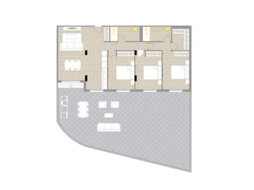 Venta de piso en Avenida Brasil, 74, Tomiño
 plan 2