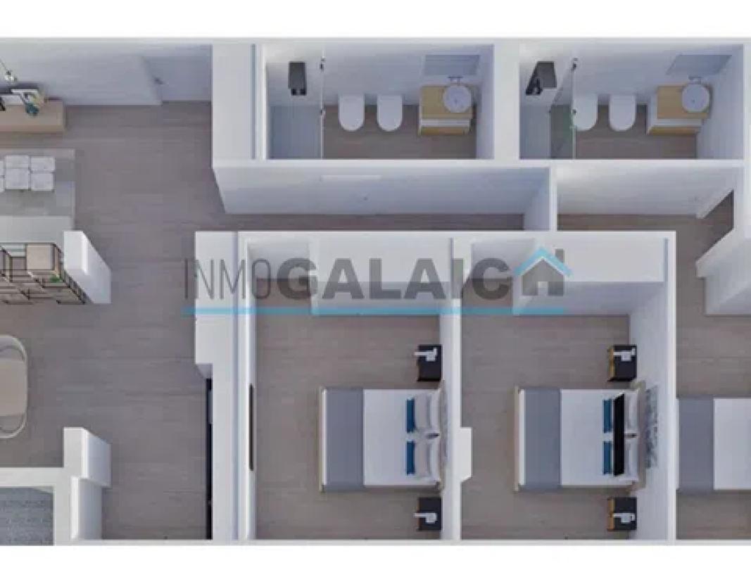 Venta de piso en De Brasil, 1, Tomiño
plan 3