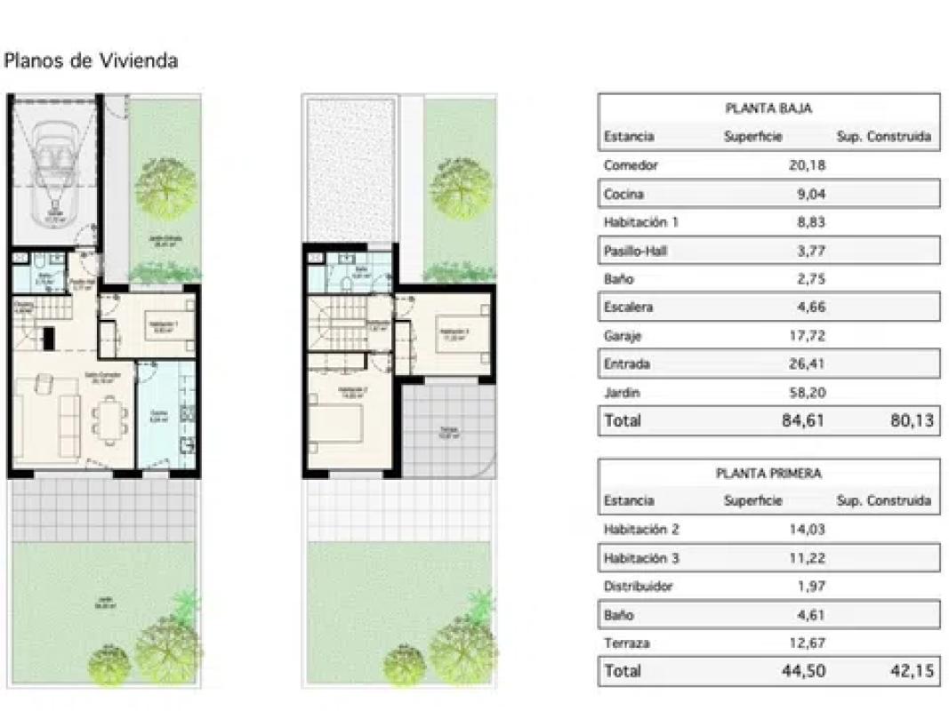 Venta de chalet adosado en  Calle Castellanos s/n , Salamanca plan 1
