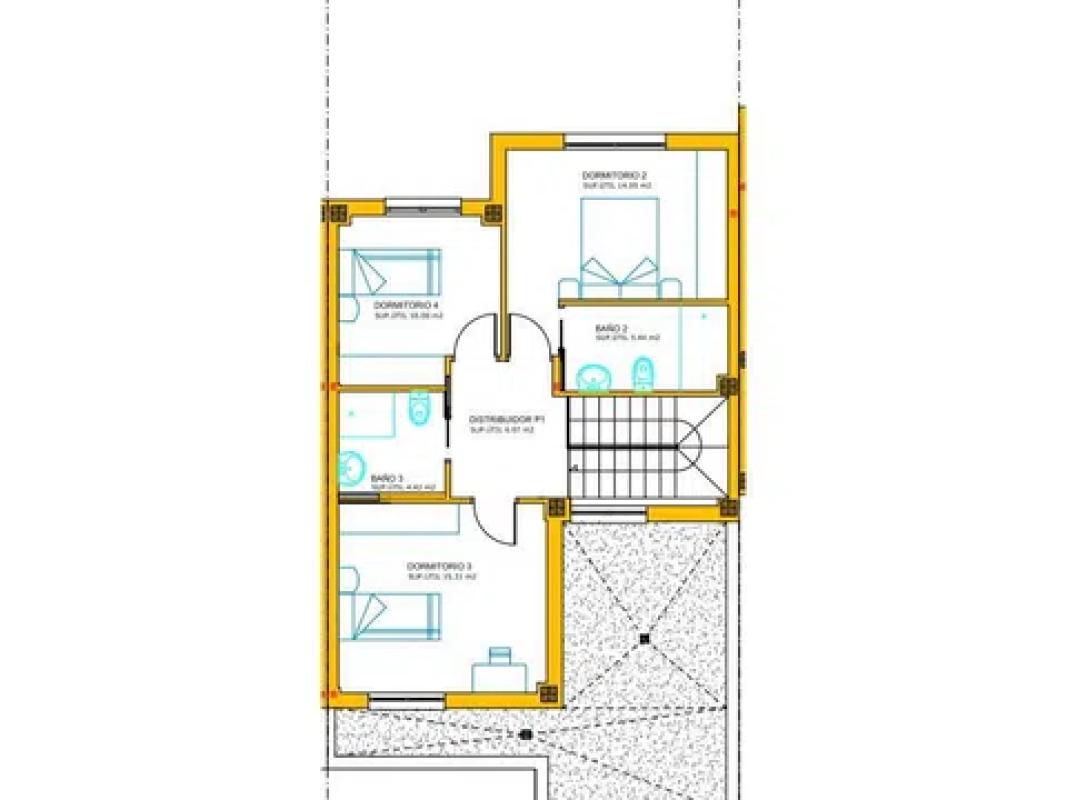 Venta de chalet adosado en  Calle Aves s/n , Aldeatejada plan 2
