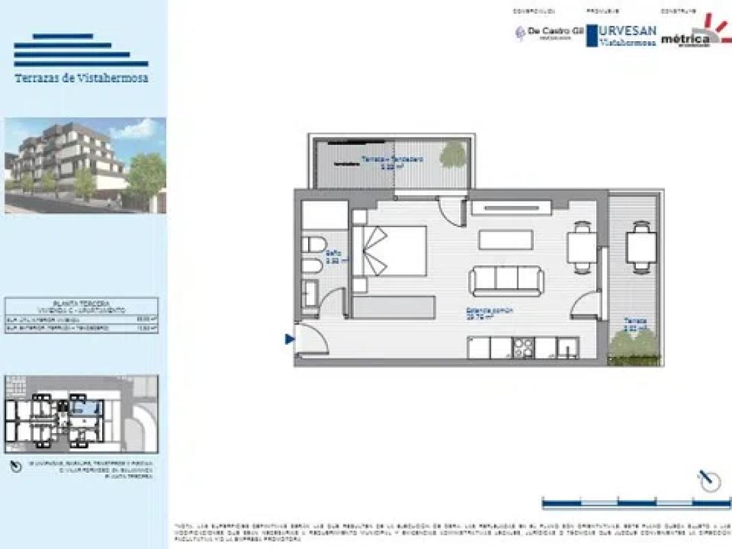 Obra nueva TERRAZAS DE VISTAHERMOSA en Salamanca (Revista) plan 1