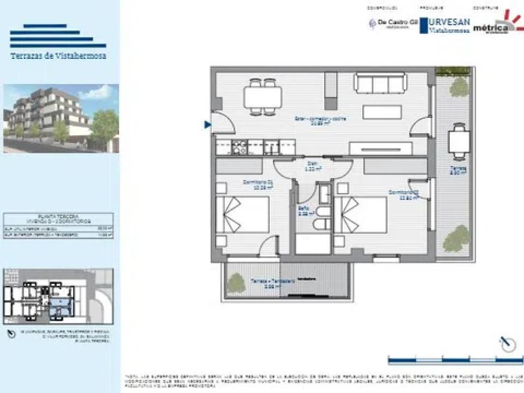 Obra nueva TERRAZAS DE VISTAHERMOSA en Salamanca (Revista) plan 2