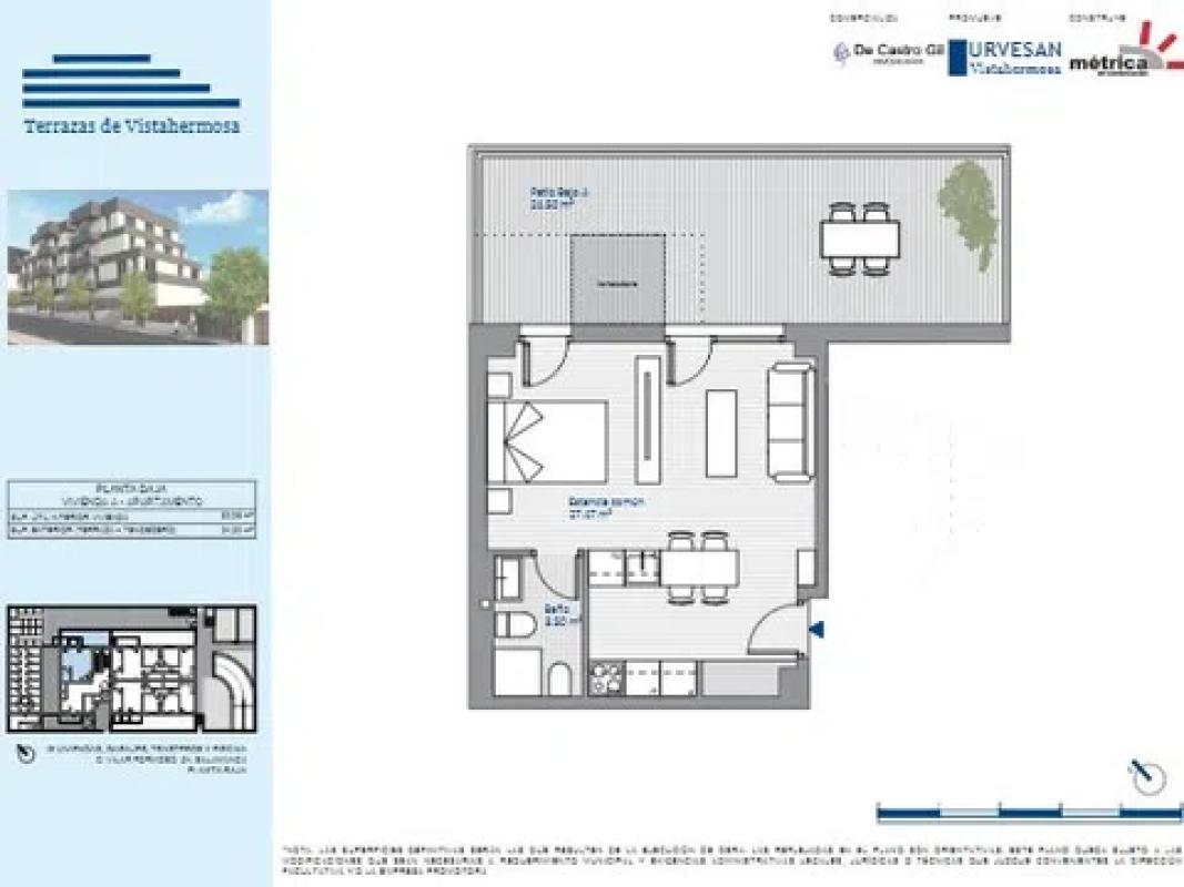 Obra nueva TERRAZAS DE VISTAHERMOSA en Salamanca (Revista) plan 3