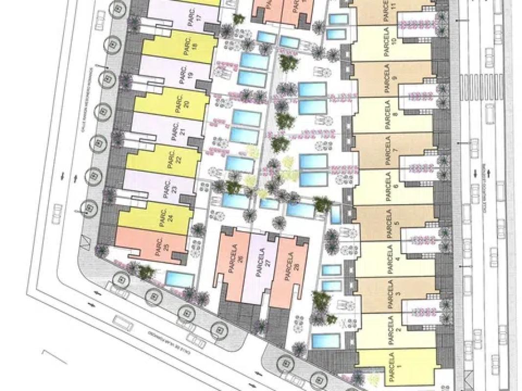 Sprzedaż szeregowego domku w Calle Mauricio Legendre s/n , Salamanka plan 1